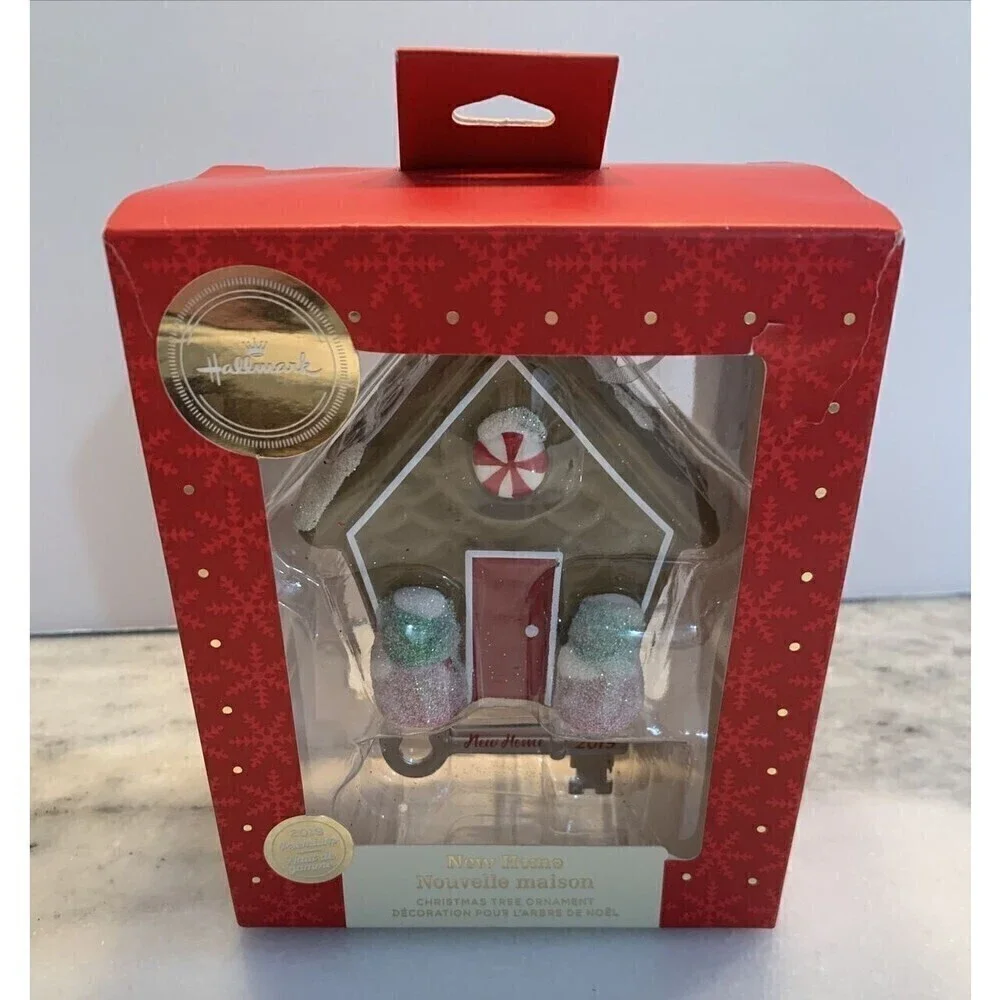Hallmark Premium New Home Christmas Ornament 2019 House Key Holiday Tree